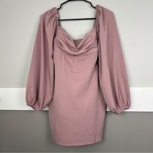Princess Polly Mauve Mini Dress